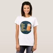 T-shirt Toujours bière (Devant entier)
