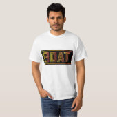 T-shirt Toujours ce G.O.A.T (Devant entier)