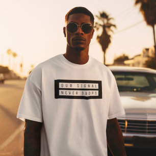 T-shirt Toujours connecté