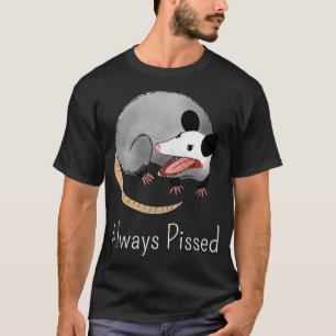 T-shirt Toujours En Feu Possum Street Rodent Rat Trash Ani