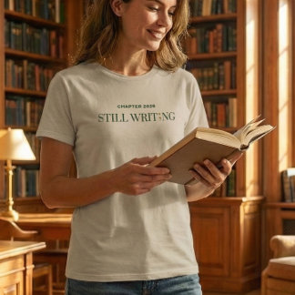 T-shirt Toujours en train d'écrire Prévention du suicide a