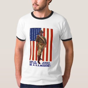 T-shirt Toujours fidèle -- Soyez une marine des États-Un