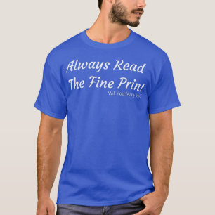 T-shirt Toujours Lire La Belle Impression Vous Me Marierez