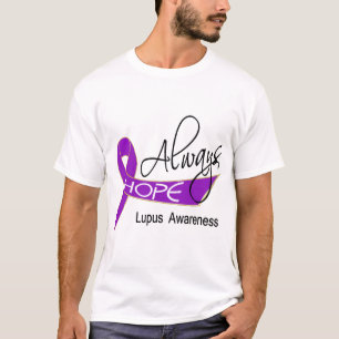 T-shirt Toujours lupus d'espoir
