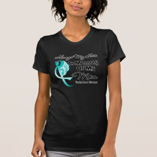 T-shirt Toujours mon héros en mémoire maman - Cancer de l'