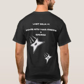 T-SHIRT TOUJOURS REMETTRE EN QUESTION LE STATUT QUO (Dos)