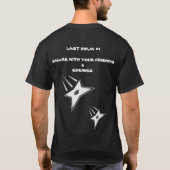 T-SHIRT TOUJOURS REMETTRE EN QUESTION LE STATUT QUO (Dos)