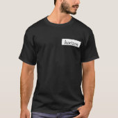 T-shirt Toujours rester positif (Devant)