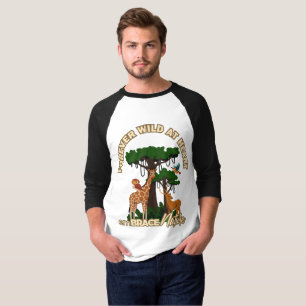 T-shirt Toujours sauvage au coeur