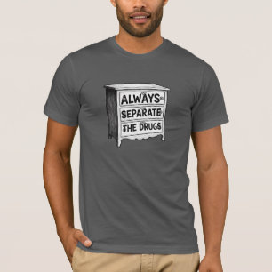 T-shirt Toujours séparer les drogues Goonies Bouche