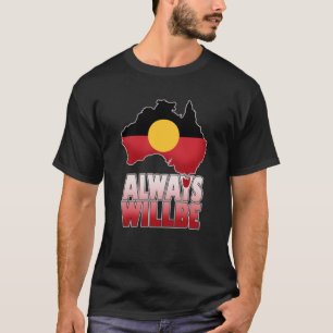 T-shirt Toujours sera la terre aborigène, Australie