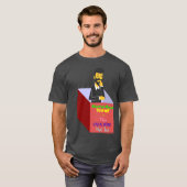 T-shirt Toujours vous permettre de penser à l'extérieur de (Devant entier)