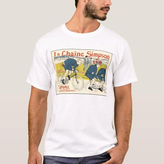 T-shirt Toulouse-Lautrec - Vélo-Art Vintage (Devant)