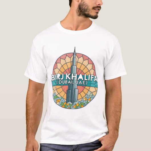 T-SHIRT TOUR BURJ KHALIFA (Devant)