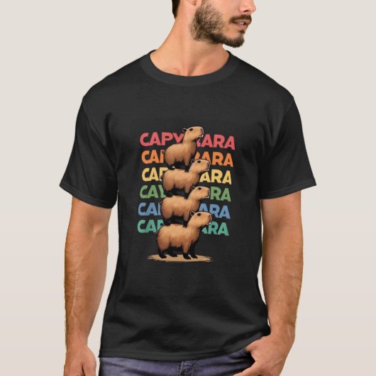 T-shirt Tour Capybara (Devant)
