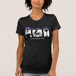 T-shirt tour comme un fille-café-tour-martini !