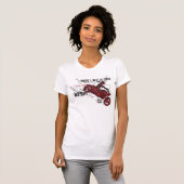 T-shirt Tour comme une fille (Devant entier)