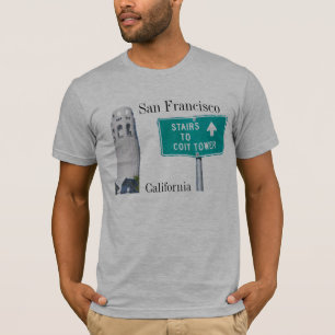 T-shirt Tour de Coit, San Francisco, la Californie