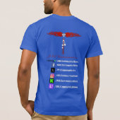 T-shirt Tour de communication JML Logo Worker (Dos)