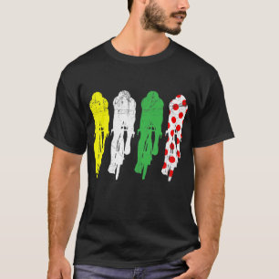 T-shirt Tour de France Cycliste des couleurs de Jersey