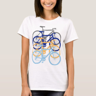 T-shirt Tour de France. Monte. Vélo De Course. Unisexe