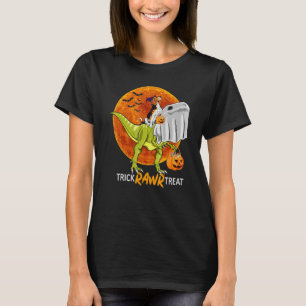 T-shirt Tour de friandise Beagle Promenade Dinosaure Hallo