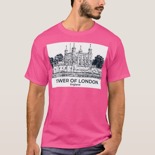 T-shirt Tour de Londres - Angleterre (Devant)