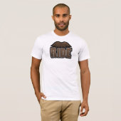 T-shirt Tour de moustache (Devant entier)
