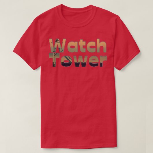 T-shirt Tour de surveillance (Design devant)