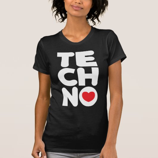 T-shirt Tour de techno (Devant)