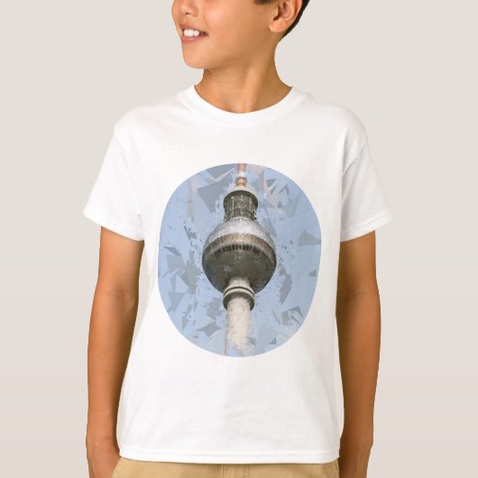 T-shirt Tour de télévision de Berlin (Devant)
