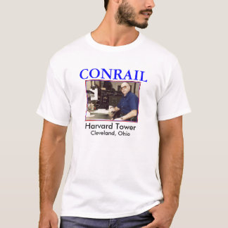 T-shirt Tour de ZAZ111.BHK.Harvard, CONRAIL, Harvard Towe…