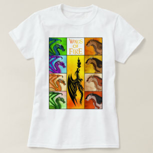 T-shirt Tour des ailes de feu Eras Inspiré Dragon de gloir