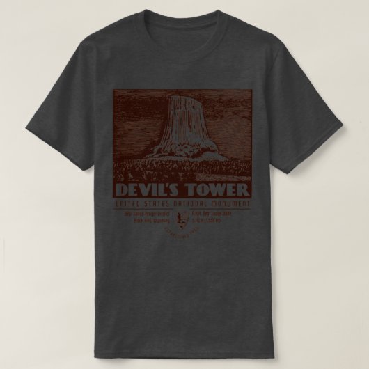 T-shirt Tour Devils (Design devant)