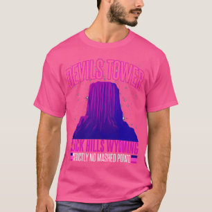 T-shirt Tour Devils Montagnes noires Wyoming
