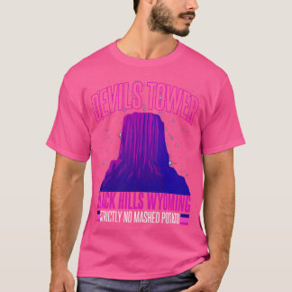 T-shirt Tour Devils Montagnes noires Wyoming