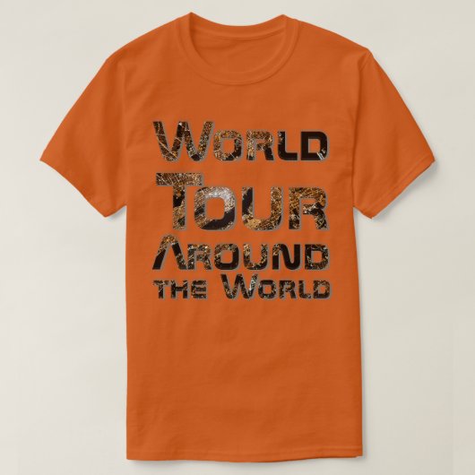 T-shirt Tour du monde (Design devant)