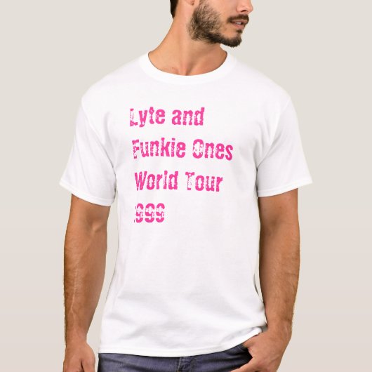 T-shirt Tour du monde '99 de LFO (Devant)
