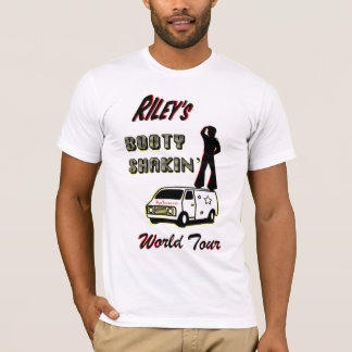 T-shirt Tour du monde de Shakin du butin de Riley