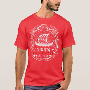 T-shirt Tour du monde Viking IMPRIMÉ DEVANT ET DOS