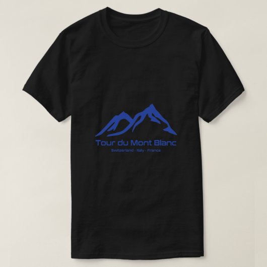 T-shirt Tour du Mont Blanc Premium (Design devant)