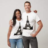 T-shirt Tour Eiffel (Unisexe)