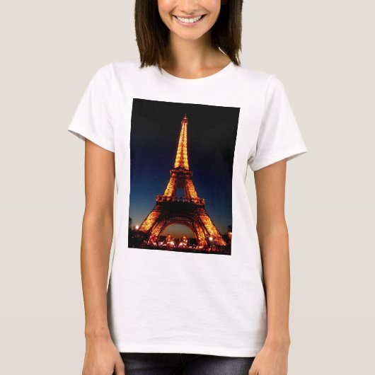 T-shirt Tour Eiffel à Paris (Devant)