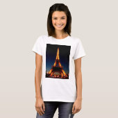 T-shirt Tour Eiffel à Paris (Devant entier)