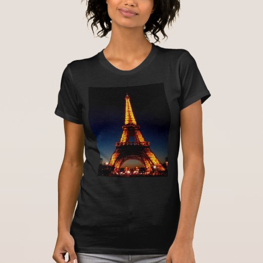 T-shirt Tour Eiffel à Paris (Devant)