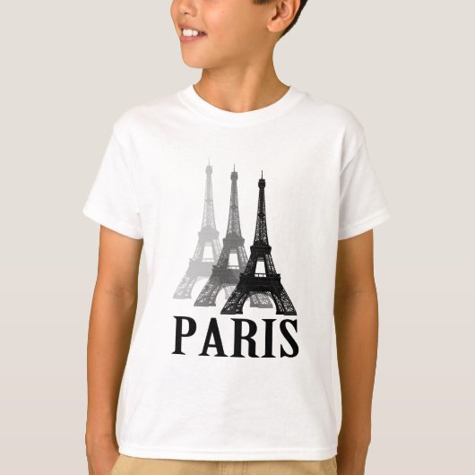 T-shirt Tour Eiffel de Paris (Devant)