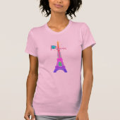 T-shirt Tour Eiffel de Paris (Devant)