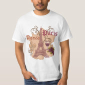 T-shirt Tour Eiffel France (Devant)