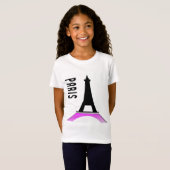 T-Shirt Tour Eiffel Paris (Devant entier)