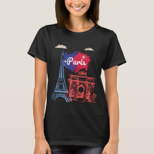 T-shirt Tour Eiffel Paris
